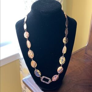 Rose gold costume Necklace